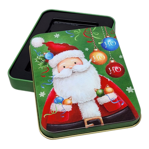 Christmas Gift Card Tin - Santa's Cheer