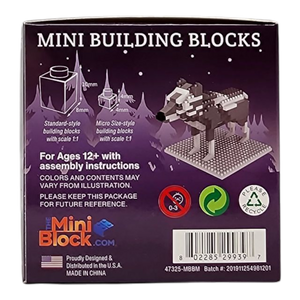 Mini Building Blocks - Wolf