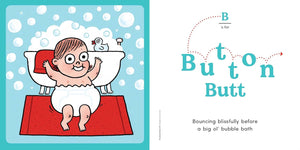 The Alphabutt Book: An ABCs of Baby Butts and Bodies Hardcover