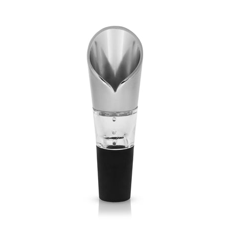 Harrison-aerating-pour-spout-in-stainless-steel-viski®-Decanters