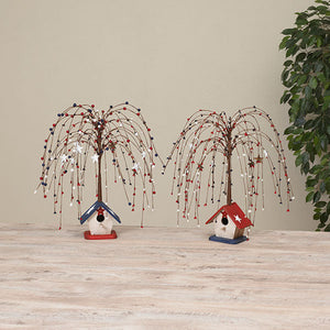 Birdhouse Americana Willow Tree -
