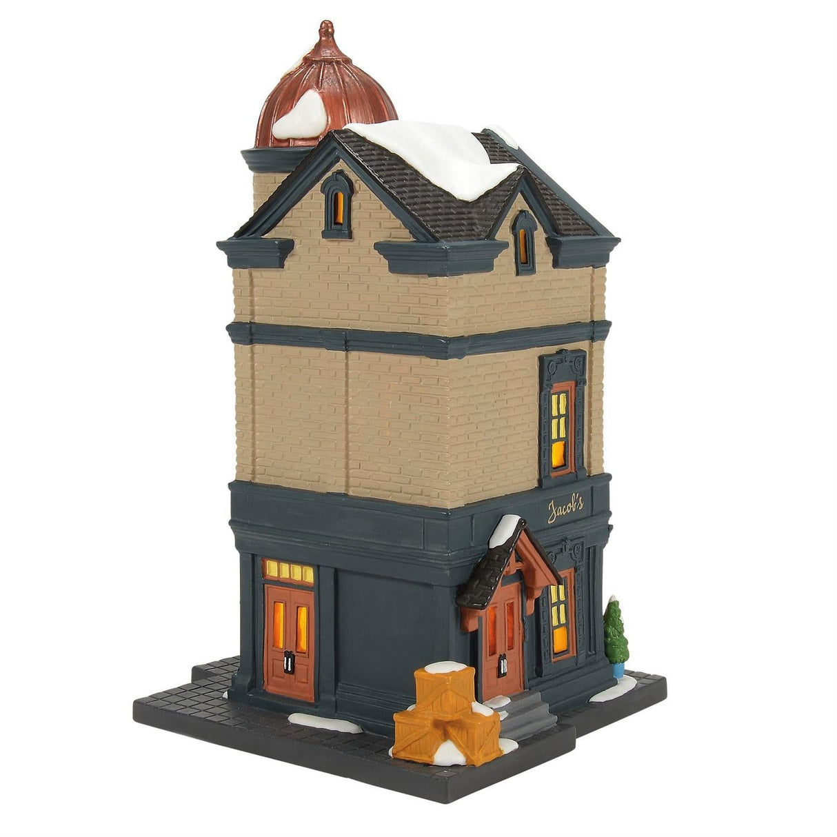 Jacob’s Bagel Shop Lighted Building