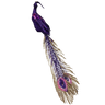 Sequin Peacock Ornament -
