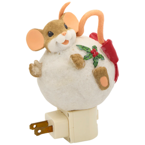 Mouse in a Snowball Night Light