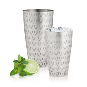 Staghead Shaker Tin Set