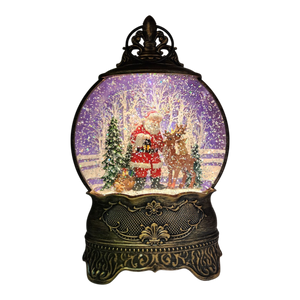 Santa's Enchanted Snow Globe