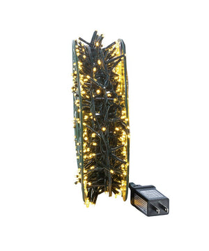 600-Light Warm White LED Rice Light Set