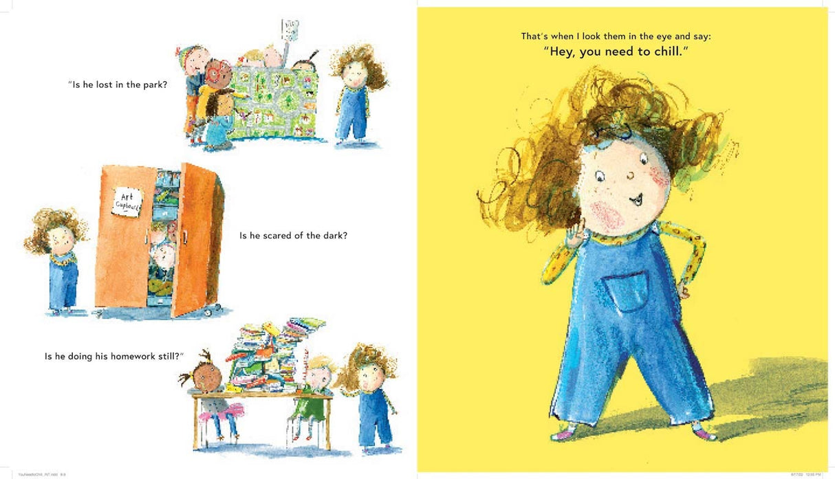 You Need Chill - Hardcover Book