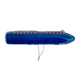 Glass Cruise Ship Ornament