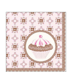 Paper Cocktail Napkin - Muffin