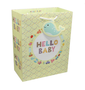 Hello Baby Icon Gift Bag