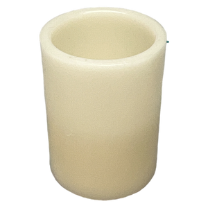 LED Straight Edge Candle - Bisque 3X4