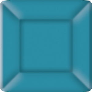 Classic Linen On Ice Blue - Square Paper Salad / Dessert Plate