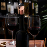 Summit heavyweight bottle stopper in copper viski®
