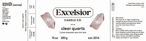 Clear Quartz Soy Candle