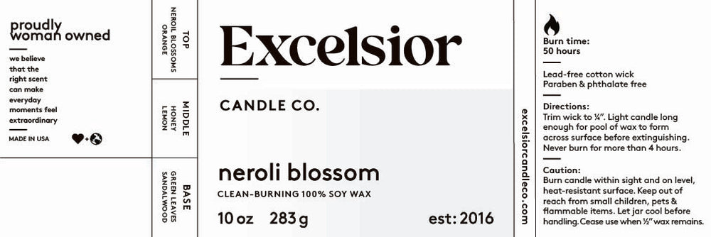 Neroli Blossom Soy Candle
