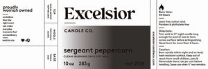 Sergeant Peppercorn Soy Candle