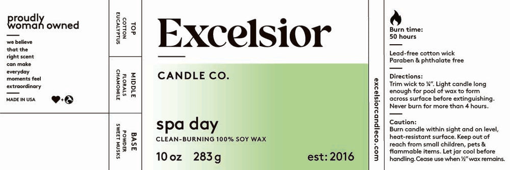 Spa Day Soy Candle