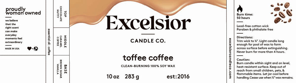 Toffee Coffee Soy Candle
