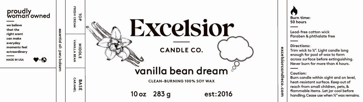 Vanilla Bean Dream Soy Candle