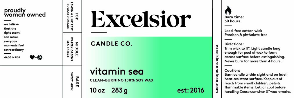 Vitamin Sea Soy Candle