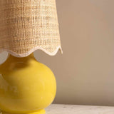 Nesuo Yellow Ceramic Table Lamp