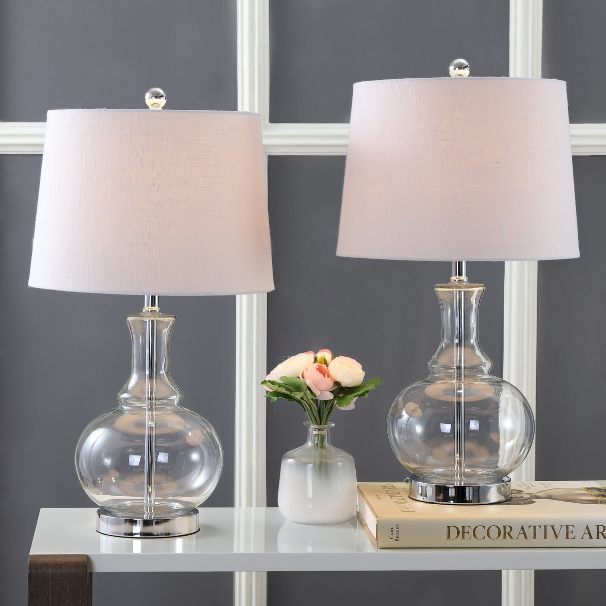 Lavelle glass led table lamp - Tuesday Morning - Table Lamps