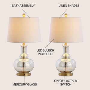 Lavelle glass led table lamp - Tuesday Morning - Table Lamps