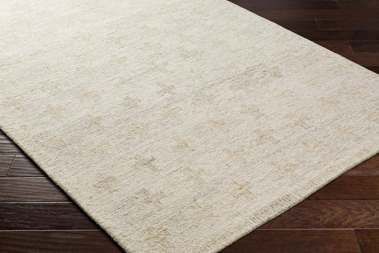 Lotta Peach Modern Wool Area Rug
