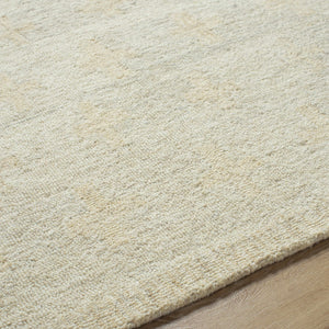 Lotta Peach Modern Wool Area Rug