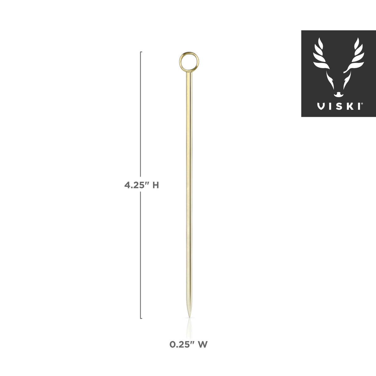Belmont cocktail picks in gold viski®