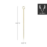 Belmont cocktail picks in gold viski®