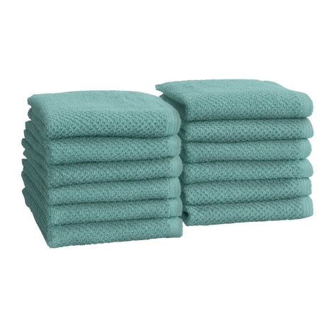 Cotton textured bath towel set - acacia collection
