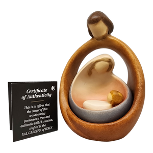 Modern Style Holy Family - Nesting Nativity - Color - 4.5 Inch