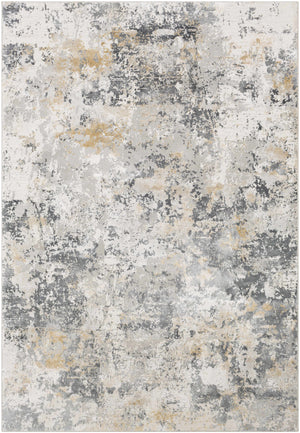 Lenzburg Faux Silk Abstract Rug