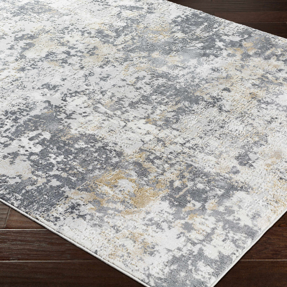 Lenzburg Faux Silk Abstract Rug