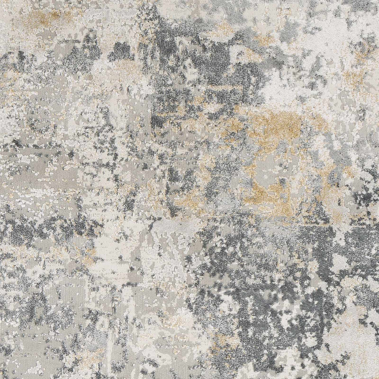 Lenzburg Faux Silk Abstract Rug