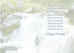 Birthday Card - Son: As You Look Behind