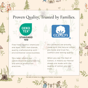 Turkish Cotton Flannel Sheet Set - Kids' Christmas Collection