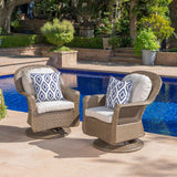 Liam swivel club chair (set of 2) by christopher knight home