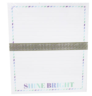 Holiday Reminder Notepad - Shine Bright