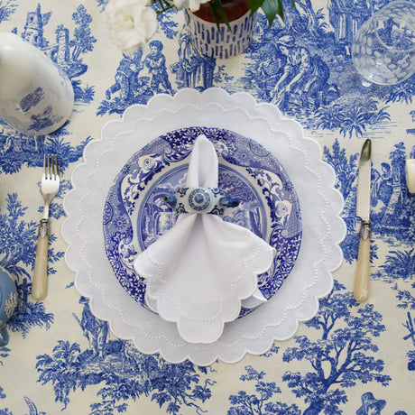 Lily-White-Round-Fabric-Placemat-&-Napkin-Set-Placemat-&-Napkin-Set