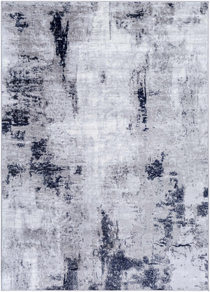 Limao Abstract Denim Area Rug