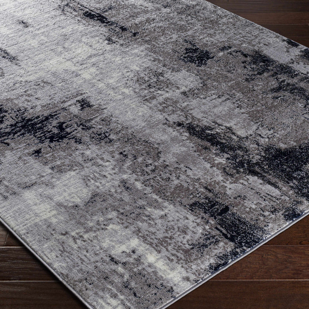 Limao Abstract Denim Area Rug