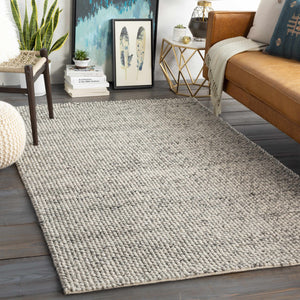 Lucerne LNE-1001 Gray Wool Rug