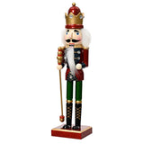 Nutcracker Soldier 10 inch - Red with Staff