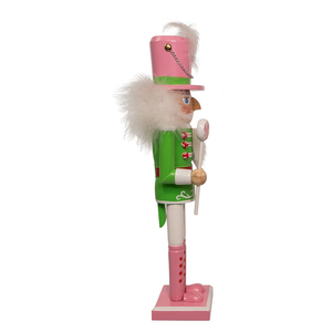 Pastel Soldier Nutcracker - 15 Inch - Green