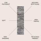 Loom Modern Strie' Runner Rug - Tuesday Morning - Runner Rugs