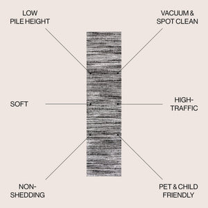 Loom Modern Strie' Runner Rug - Tuesday Morning - Runner Rugs