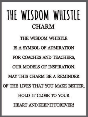 The Wisdom Whistle Charm - A Token of Inspiration